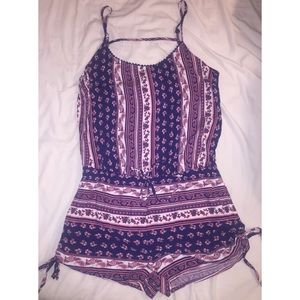 NWT! Printed Romper